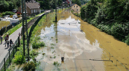 Hochwasser NRW Ruhr in Bochum