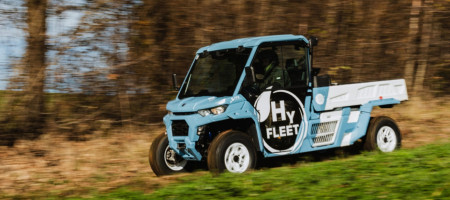 Wasserstoff-Fahrzeug "hyFleet"