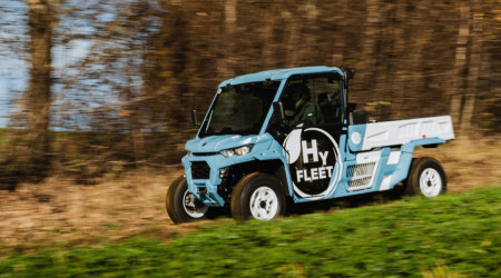 Wasserstoff-Fahrzeug "hyFleet"